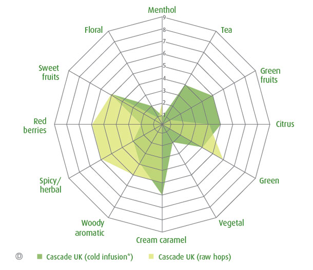 Hops Flavors And Aromas Chart