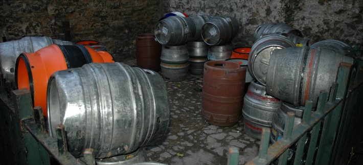 Casks, waiting to go back into action