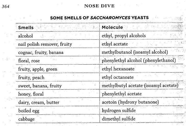 Table from "Nose Dive"