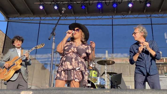 Candice Ivory at King Biscuit Blues Festival in Helena, Arkansas (2023)