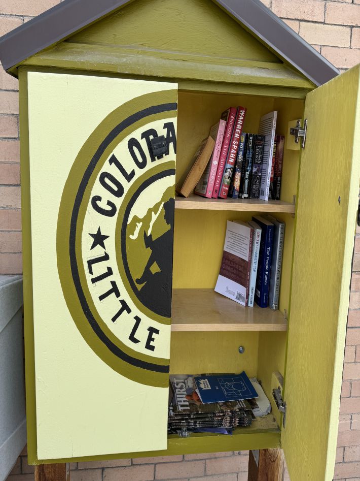 Little Library at Colorado Boy in Montrose, Colorado