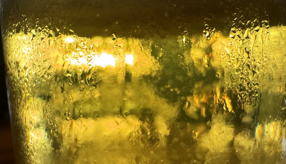 Beyond the beer glass -- traffic on a New Orleans street