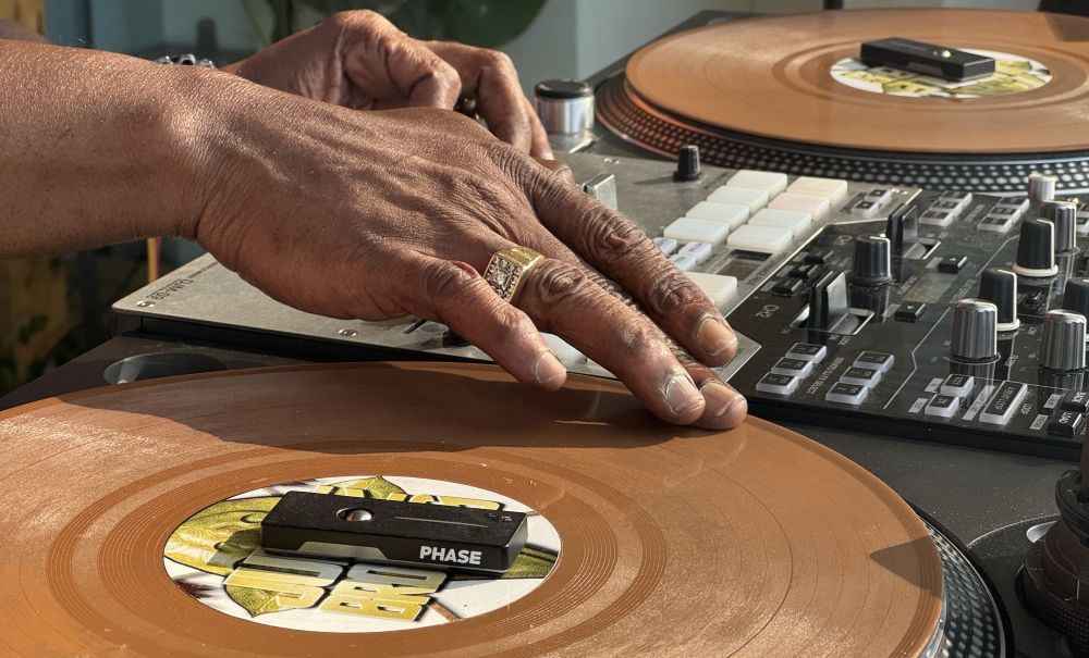 The hands of a master -- Sammy B of Jungle Brothers