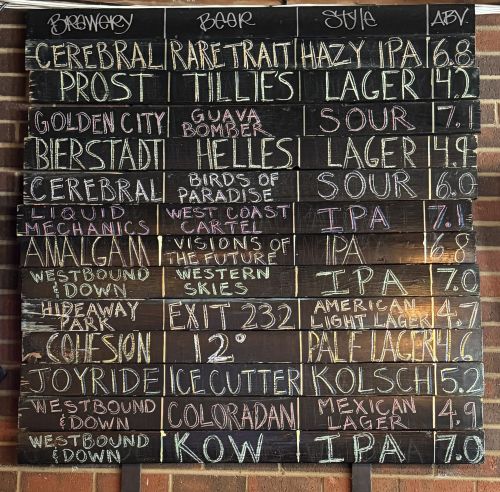 What's on tap at King of Wings in Wheat Ridge, Colorado