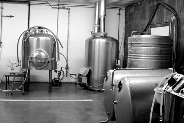 Dave's BrewFarm, the brewery system