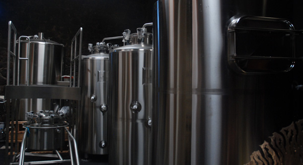Mount Angel Abbey brewing equipment